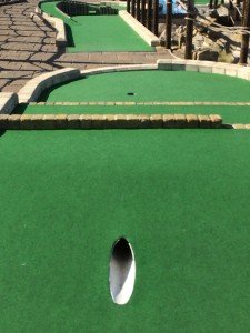 No 8 at Margate, the scene of a celebrated hole-in-one (well, celebrated by the author)