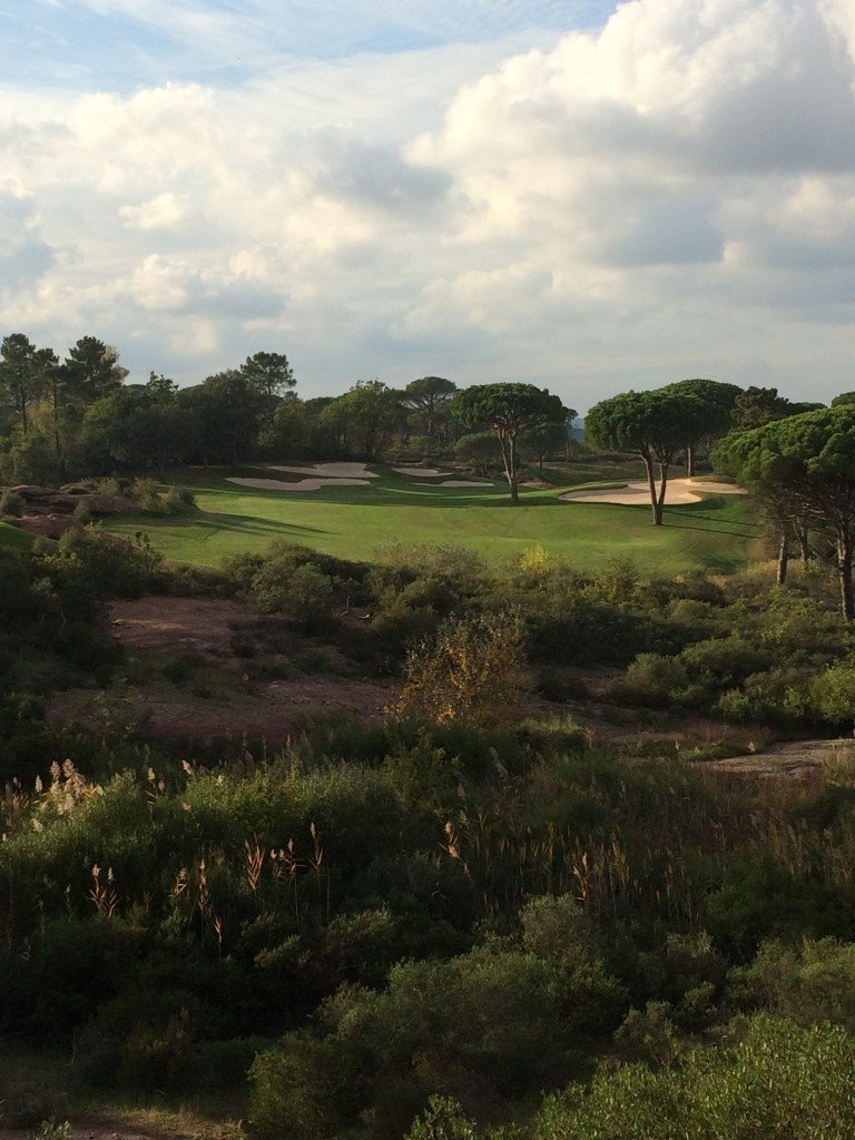 The view from the 2nd tee 