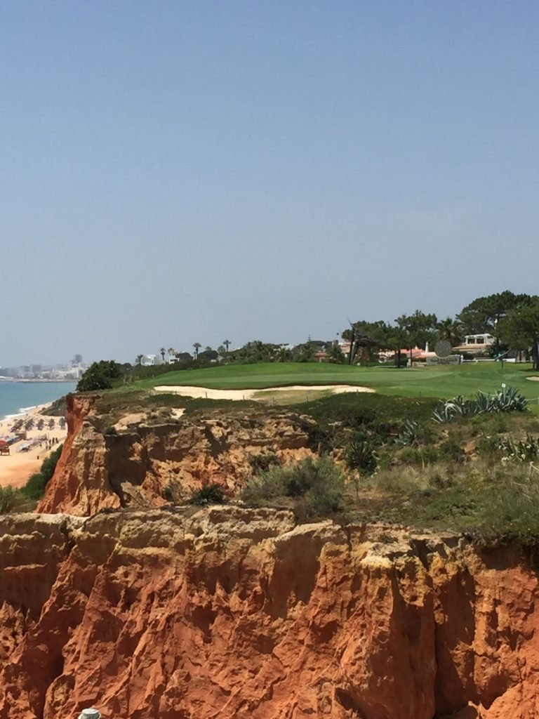 You have the whole of the Atlantic to your left when you're on the 16th tee of the Royal Course at Vale do Lobo